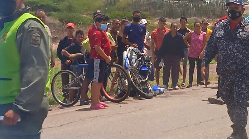 Choque entre moto y vehículo deja un agricultor lesionado en la