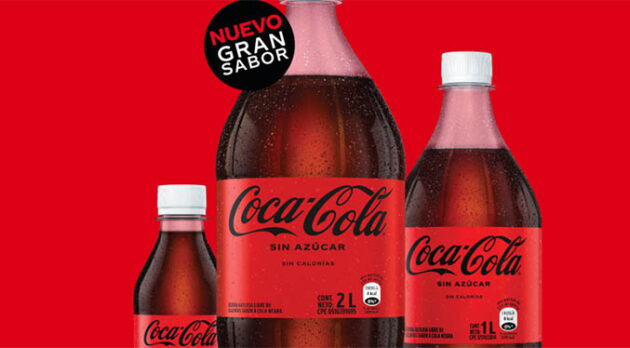 Coca Cola presenta su nueva receta de Coca Cola Sin Azúcar Foco