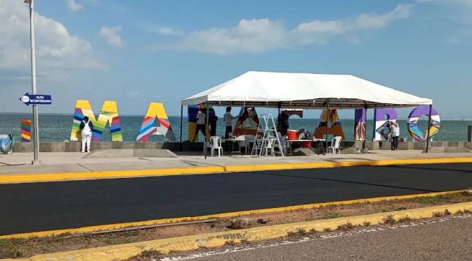 Las Letras Maracaibo De La Vereda Del Lago Se Renuevan Gracias A