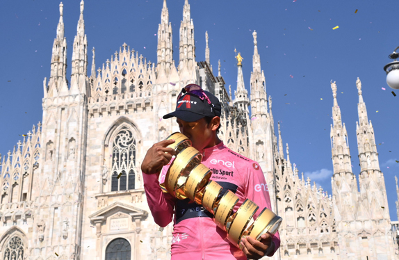 El colombiano Egan Bernal, es el ganador del Giro de Italia 2021