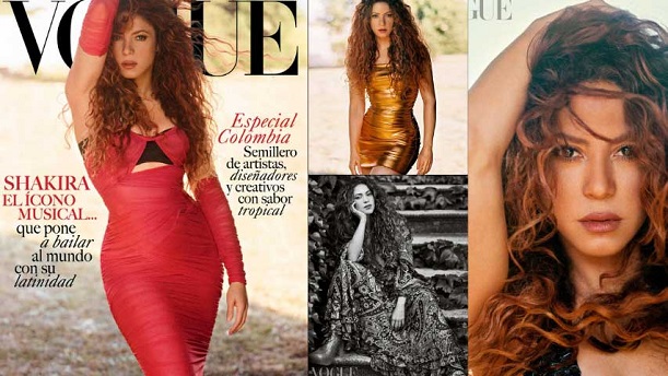 Shakira Fuck Porn - Shakira exhibe sus caderas en portada de Vogue MÃ©xico â€“ Foco Informativo