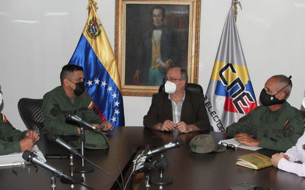 CNE y Ceofanb sostienen reunión para la seguridad de las elecciones del 21-N
