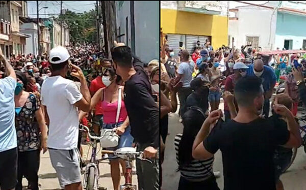 Al grito de “¡No tenemos miedo!” cubanos salen a protestar