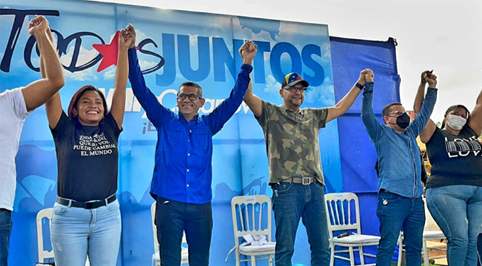 Omar Prieto y Willy Casanova encabezan encuentro con estructuras del PSUV