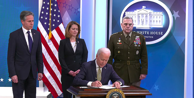 Joe Biden anuncia el envío de 100 drones a Ucrania