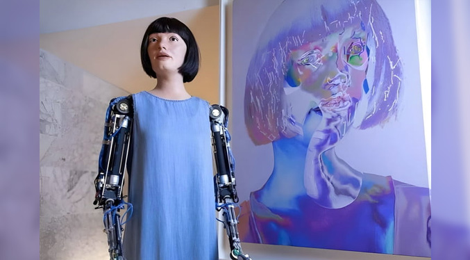 Ai-Da, la robot artista: â€œMe gusta pintar lo que veoâ€ â€“ Foco Informativo