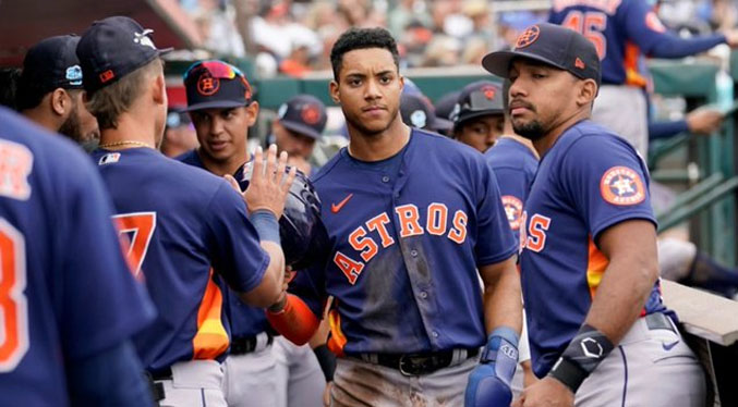 Cristian Javier & Hector Neris & Ryan Pressly Houston Astros Combined FOCO